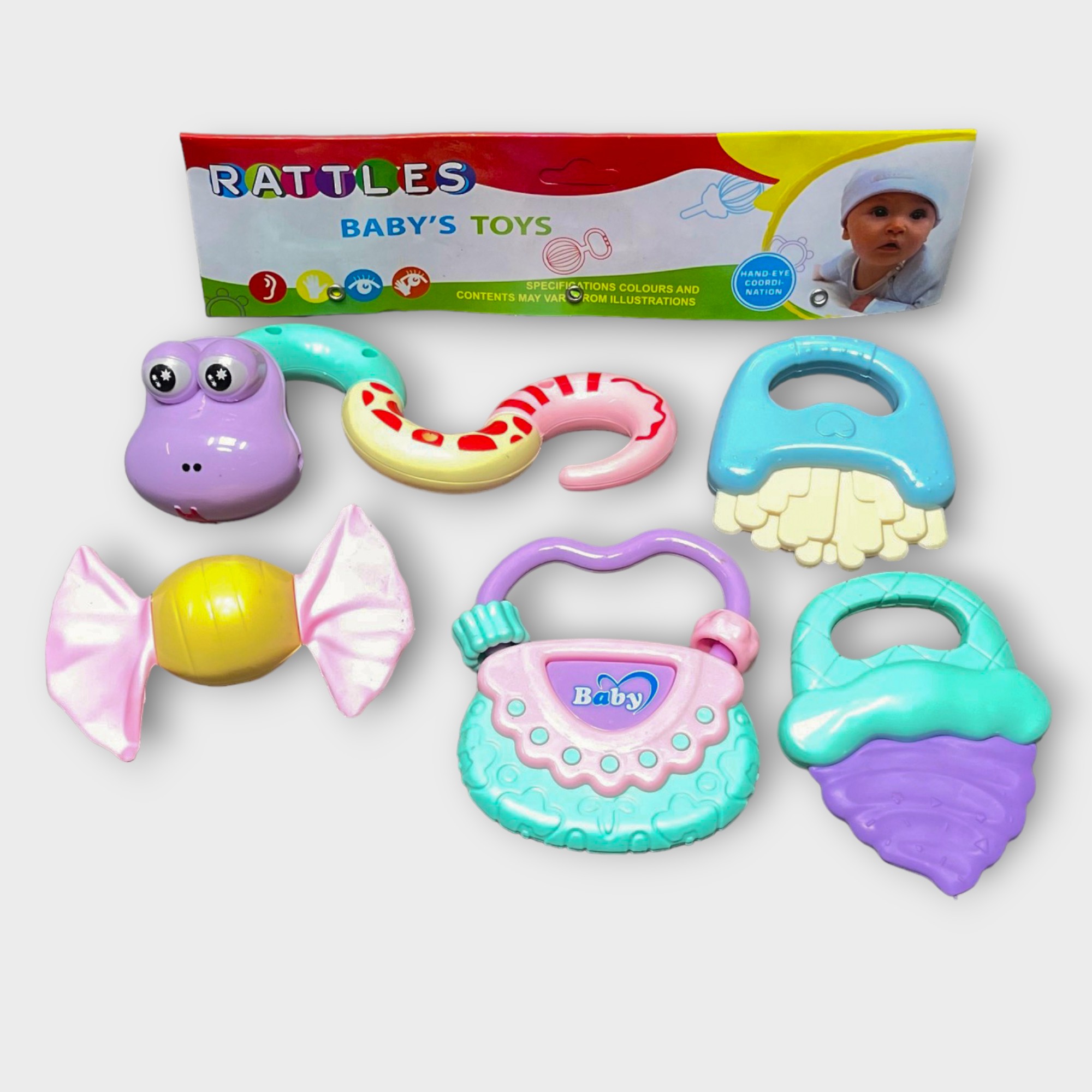 Baby teether rattle online